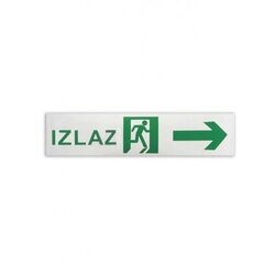  Nalepnica za panik lampu - izlaz levo 221x47mm Cene