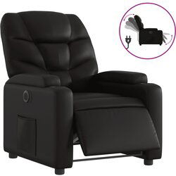 Maison Chic Električni naslanjač - Relax naslanjač črno umetno usnje, (22061847) Cene