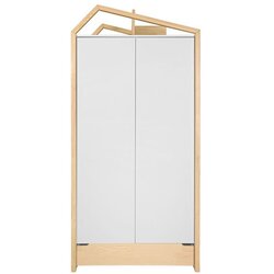 BELLAMY tatam dvokrilni ormar, white/pine Cijene