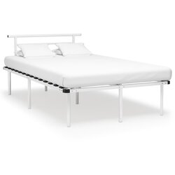 vidaXL Okvir za krevet bijeli metalni 120 x 200 cm Cijene