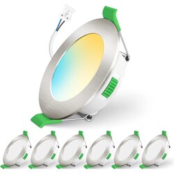 ALUSSO 6x 78mm vgradni LED reflektorji Cene