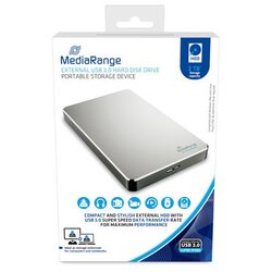 Mediarange Germany Eksterni HDD 2TB, USB 3.0, srebrni , MR997 Cene