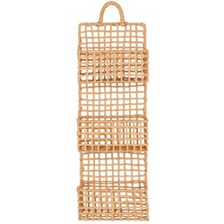House Nordic Metalna polica s više razina u prirodnoj boji 25 cm Sines – Cene