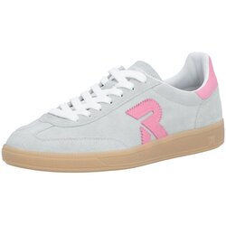 Rieker Sport Nizke superge pastelno zelena / staro roza Cene