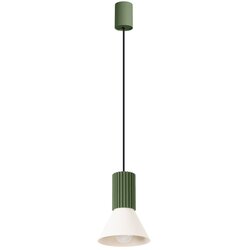 Sollux Zelena metalna viseća svjetiljka ø 14 cm Niru – Cene