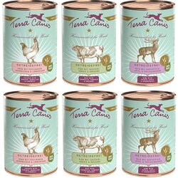 Terra Canis brez žitaric 6 x 400 g - Mešani paket: (3 sorte) Cene