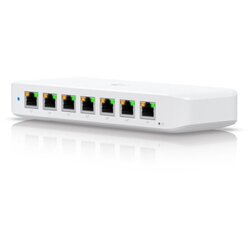 Ubiquiti USW-Ultra-210W-EU compact, Layer 2, 8-port GbE PoE switch with versatile mounting options, 7x GbE PoE+ output ports, Gb Cene