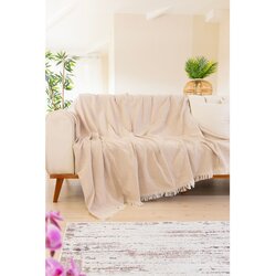 Woven Cozy - Beige Beige Sofa Cover Cene
