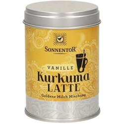 Sonnentor Napitek-Kurkuma-Latte Vanilija - Posoda, 60g Cene