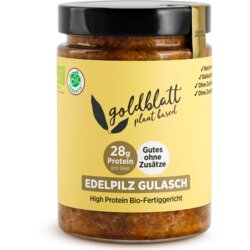 Goldblatt Bio visokoproteinski pripravljen obrok - Golaž iz gob - 500 g Cene