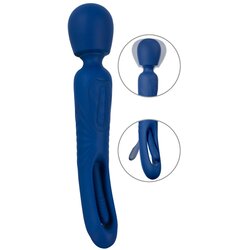 Sweet Smile 2in1 Wand with Flicking Tongue Blue Cene