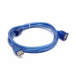  (51018) kabl USB 3.0 (muški) na USB (ženski) 1.5m plavi Cene
