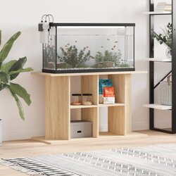 vidaXL Stalak za akvarij boja hrasta 100x40x60 cm konstruirano drvo Cijene
