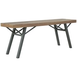 vidaXL Vrtna klupa 120 cm masivno bagremovo drvo