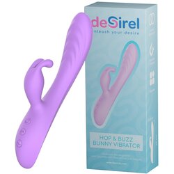 Desirel Vzburjeni zajček - vibrirajoči stimulators za klitoris (pink) Cene