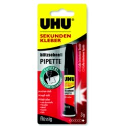 Uhu Hitro lepilo z natančno pipeto, 3g, (22151760) Cene