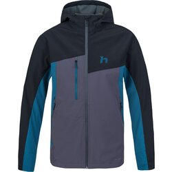 HANNAH Men's softshell jacket CARSTEN II anthracite/sailor blue Cene