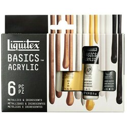 LIQUITEX Set akrilnih barv Winsor & Newton Cotman (metalik, 6 tub, 22 ml) Cene