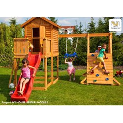 Fungoo Set MyHOUSE SPIDER - drveno dječje igralište Cene