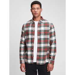 GAP Plaid Flannel Shirt - Men Cene