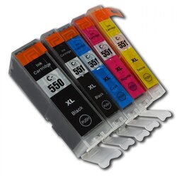 All4Printing Canon kompatibilne PGI-550 XL , CLI-551 XL , komplet 5 kartuš s čipom Cene