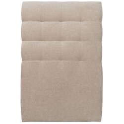 Sommeil de plomb 90 cm oblazinjeno vzglavje - Rjava Trpežno blago, (21612166) Cene