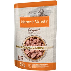 Nature's Variety Mega pakiranje Nature's Variety Original Paté No Grain 24 x 70 g - Piščanec in gos Cene