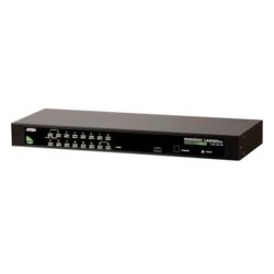 Aten CS1316 prekidač KVM Montaža u poslužiteljski ormar Crno Cene