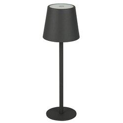 Starlux Akumulatorska namizna svetilka Paola Mini (1,6 W, Do x Š x V: 8,6 x 8,6 x 27 cm, Črna, Topla bela) Cene