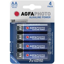 Agfaphoto Mignon baterija (AA) alkalno-manganova LR06 1.5 V 4 kosi, (20430811) Cene
