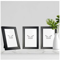 Aberto Design Set okvira za slike 3SFC1017_1015, 10x15cm, 3 dijela, crni Cijene