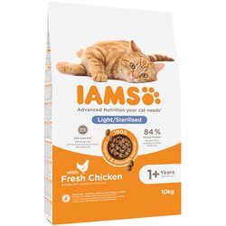 IAMS Advanced Nutrition Sterilised Cat s piščancem - 10 kg Cene