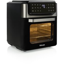 Tristar Heißluft-Ofen Kontrollleuchte Timerfunktion 12 l Single Stand-alone 1800 W Hot air fryer Black, Stainless steel Cene