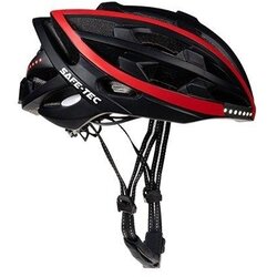 Safe-Tec TYR črno rdeča M (55 cm - 58 cm) Cene