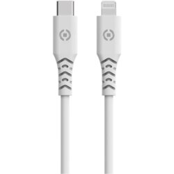 Celly kabel USB-C u Lightning 1,5 m Planet Collection, bijela Cene