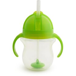 Munchkin Click Lock™ Tip & Sip skodelica s slamico Green 6 m+ 207 ml Cene