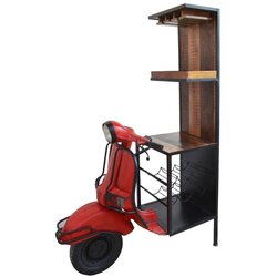 Signes Grimalt Kovčki in škatle za shranjevanje Pohištvo Vespa Bar. Rdeča Cene