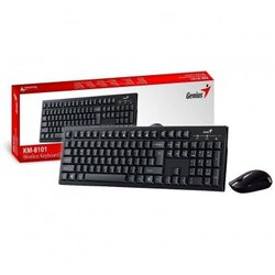 Genius KM-8101, bežična tipkovnica i miš, crna, 31340014406 Cene