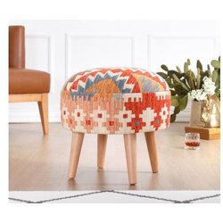 Atelier Del Sofa tabure Sefian v2, 46x42x46cm, Šareni Cene