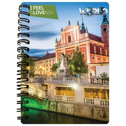 I Feel Slovenia 3D notesnik A6 - LJUBLJANA Cene