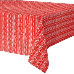 Excellent Houseware Rdeč prt, odporen proti madežem, 180x130 cm, (5000093586) Cene
