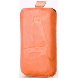 NOBRAND Torbica INDIGO Wash velikost M oranžna - žepek za telefon, dimenzije telefona do 115 x 62 x 12mm Cene
