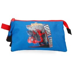 Spiderman wall crawler prazna pernica sa 3 pregrade - plava ( 42.743.11 ) Cene