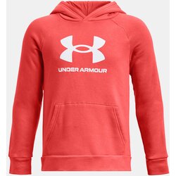Under Armour Sweatshirt UA Rival Fleece BL Hoodie-RED - Boys Cijene