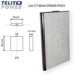 Hitachi Li-Ion 3.7V 920mAh ICP463450 ( 1242 ) Cene