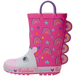 Pollino škornji za dež POL1257 Rainbow D pink 21 Cene