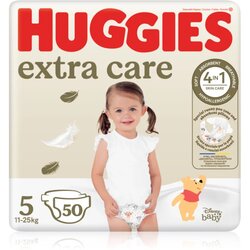Huggies Extra Care Size 5 plenice za enkratno uporabo 11-25 kg 50 kos Cene