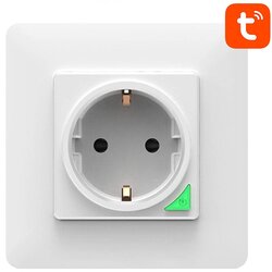 Avatto N-WOT10-EU-W TUYA WiFi stenska vtičnica (bela), (20844997) Cene