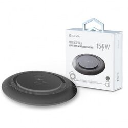 DEVIA bežični punjač Wireless Allen Series Ultra Thin Charger 15W crna Cene