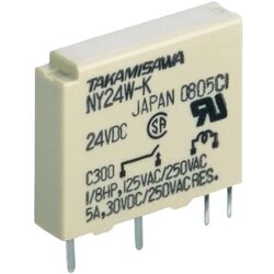 Takamisawa Minijaturni relej 5 V 1 AK, NY-05 W-K-IE Cene